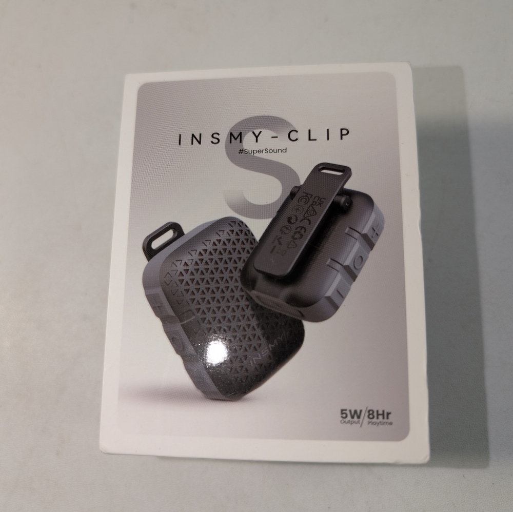 INSMY Wearable Bluetooth Speakers,IP67 Waterproof